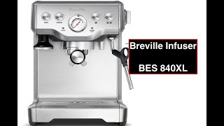 How to Use  Breville Infuser  BES 840XL [upl. by Rieth]