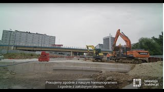 Tramwaj do Mistrzejowic – kontynuujemy wykop tunelu i prace na pętli [upl. by Clayborn444]