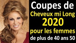 30 Meilleures Coupes DE CHEVEUX MI LONG 2020 [upl. by Apilef]