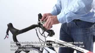 Hoe plaats ik mijn fietshouder op mijn fiets How to movie  Bike Mount  Nederlands [upl. by Ahsek]