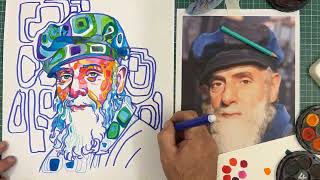 Hundertwasser Portrait [upl. by Carri]