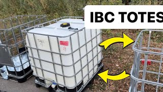 How To Remove an IBC Tote Tank [upl. by Carlo]