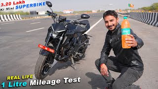 Zontes 350R  Real Life 1 Litre Mileage Test  खाली टैंक Mileage Test [upl. by Hsetih421]