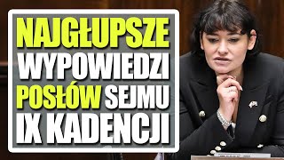 Najgłupsze wypowiedzi posłów IX kadencji Sejmu 20192023 [upl. by Ityak]