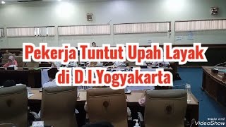 Pekerja Tuntut Kenaikan Upah Buruh Yogyakarta [upl. by Bowden]