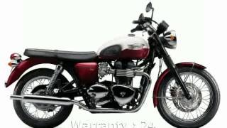 2007 Triumph Bonneville T100 Review Info [upl. by Sink]