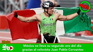 México se lleva su segundo oro del día gracias al velocista Juan Pablo Cervantes [upl. by Ettenim361]