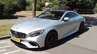 2019 Mercedes AMG S63 Coupe  BRUTAL Full Drive Review S Class 4Matic [upl. by Aztilay722]