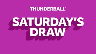 The National Lottery Thunderball draw results from Saturday 30 December 2023 [upl. by Shotton]