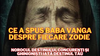 Ce A Spus Baba Vanga Despre Fiecare Zodie [upl. by Cointon564]