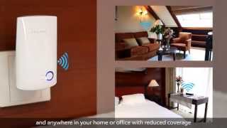 TPLink 300Mbps Universal WiFi Range Extender TLWA850RE [upl. by Neelyhtak]