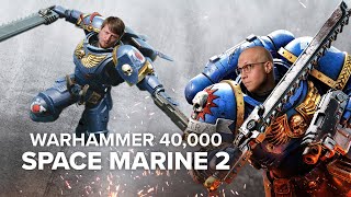 Wir haben uns durchgeschnetzelt Warhammer 40k Space Marine 2 [upl. by Otxilac]