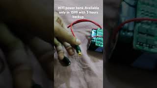 Wifi router power bank viralvideo powerbank lithiumbattery [upl. by Marou]