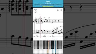 ✅🎹 How to play CHIQUITITA  ABBA Piano Tutorial  Sheet Music [upl. by Laurice458]