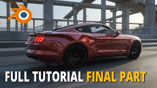 How to Animate REALISTIC Cars in Blender for Beginners Part 2 [upl. by Gurias]