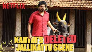 Karthi FONDLY Recalls Jallikattu Memories 🥹 Ft Arvind Swami  Deleted Scene  Meiyazhagan [upl. by Lenette631]