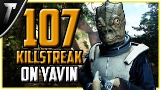 Star Wars Battlefront 2 Bossk 107 Killstreak [upl. by Ayram]