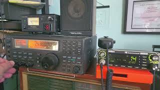 MLA 30 Magnetic loop VS Half Wave End Fed antenna BBC World Service 25900 kHz Shortwave [upl. by Nnaear]