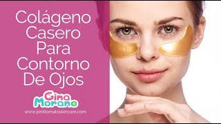 Colágeno Casero Para Contorno De Ojos [upl. by Nanci]