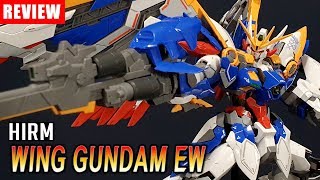 REVIEW HiRM 윙 건담 EW  HiResolution Model Wing Gundam EW [upl. by Edorej]