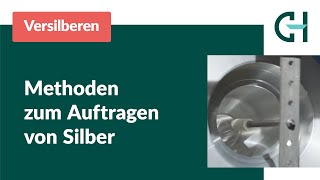 Versilbern  Mit welchen Methoden wird das Silber aufgetragen [upl. by Jamel]