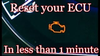 How to reset your ECU in less than 1 minute [upl. by Timotheus]