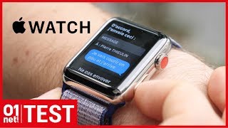 Test Apple Watch Series 3  cette version 4G vautelle le coup [upl. by Limhaj733]