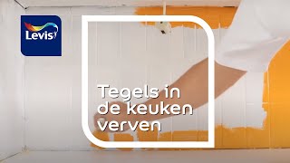 Tegels schilderen doe dit gemakkelijk met deze tips amp tricks  Levis [upl. by Hedberg]