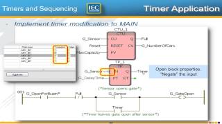 36 Timers amp Sequencing IEC 611313 Basics with MotionWorks IEC [upl. by Melisa]