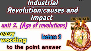 industrial revolutionmeaning causes and impacts of industrial revolutioneasy wording industrial [upl. by Mosby967]