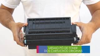 Toner HP CE505X  505X  05X  HP P2055  P2055DN PrintLojacombr [upl. by Meaghan]