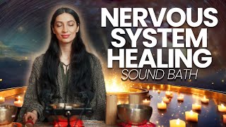 Parasympathetic Nervous System Healing Frequency Music  Sound Bath Meditation 10 Hours [upl. by Daenis]