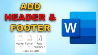 How to Add a Header and Footer in Word [upl. by O'Dell77]