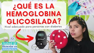 Hemoglobina glicosilada ¿Qué nivel debe tener una persona con diabetes y para qué sirve [upl. by Joselow430]