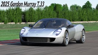 2025 Gordon Murray T33 Test Drive  Assetto Corsa [upl. by Coulombe]