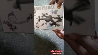 Unboxing mini drone 998 pro max [upl. by Anyar]