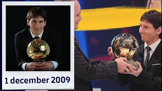 BEHIND THE SCENES 10 years since Messis first Ballon dOr [upl. by Okia2]