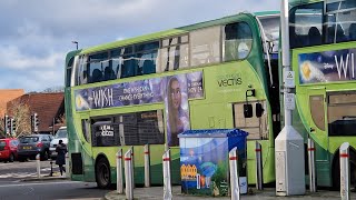 Onboard Southern Vectis Bus 1595 [upl. by Atinad]