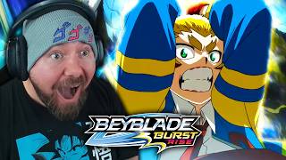 TIME TO RISE UP FIRST TIME WATCHING  Beyblade Burst Rise Episode 1 REACTION [upl. by Dibb288]