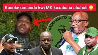 uMkhonto ugwaza ekhaya kusuka umsindo kwi MK kuxabana abaholi 😳Zizwele [upl. by Marba]