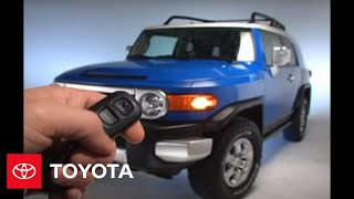 2007  2009 FJ Cruiser HowTo Illuminated Entry System  Toyota [upl. by Tallbot]