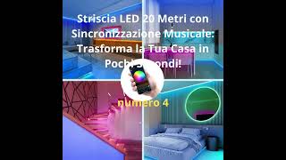 Striscia LED 20 Metri con Sincronizzazione Musicale Trasforma la Tua Casa in Pochi Secondi [upl. by Aznarepse]