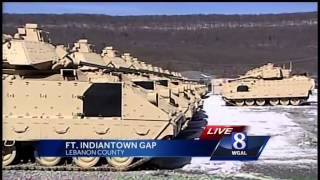 Brand new combat vehicle unveiled at Fort Indiantown Gap [upl. by Ohaus]