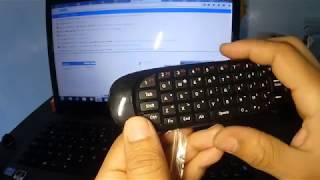 Flymote C120 24GHz Wireless Air Mouse with QWERTY Keyboard REVIEW [upl. by Radek]