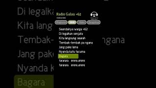 Teks Lagu Radio Galau 62shorts [upl. by Gery]