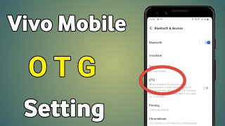 Vivo Otg Setting  Vivo Mobile Mein Otg On Kaise Karen  How To Enable Otg In Vivo [upl. by Eissel769]