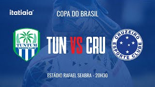 TUNTUM X CRUZEIRO ACOMPANHE AO VIVO COM ALBERTO RODRIGUES E A EQUIPE DA ITATIAIA [upl. by Hammel]