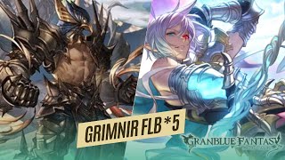 Granblue Fantasy Bennu Full Auto  Grimnir FLB [upl. by Lisk]