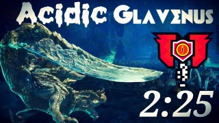 MHW Iceborne PC Acidic Glavenus 225 Charge Blade [upl. by Ilahsiav]