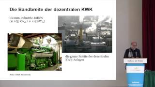 Auswirkungen der KWKGNovelle 2016 und des EEWärmeG 3 Fachforum EnergieRegion [upl. by Prince808]